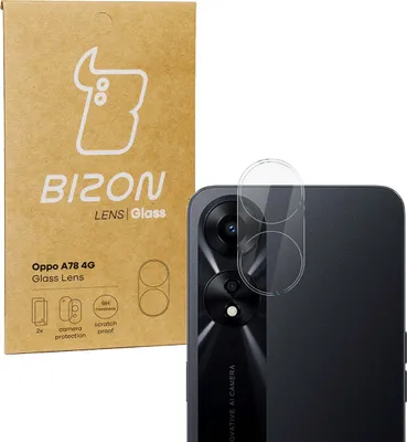 Produktbild von Szkło na aparat Bizon Glass Lens do Oppo A78 4G, 2 sztuki