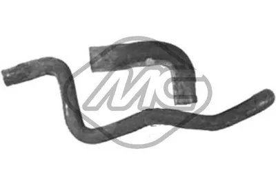 Produktbild von Metalcaucho Kühlerschlauch Wasserschlauch für RENAULT Clio III Schrägheck (BR0/1, CR0/1) 09153