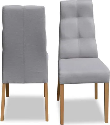 Image de Salle à manger Chaise rembourrée design bois véritable Nouveau JVmoebel