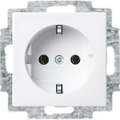 Produktbild von Busch-Jaeger 2300 EUC-914, Typ F, 2P+E, Weiß, 250 V, 16 A