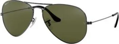Produktbild von Ray-Ban AVIATOR CLASSIC, Erwachsener, Uni, Pilot, Polarisierte Linse, Metall, M/L