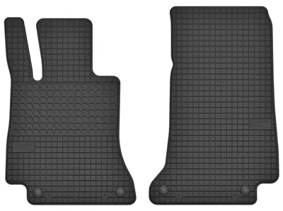 Image de Tapis avant caoutchouc noir pour Mercedes Classe E W213 2016-2023