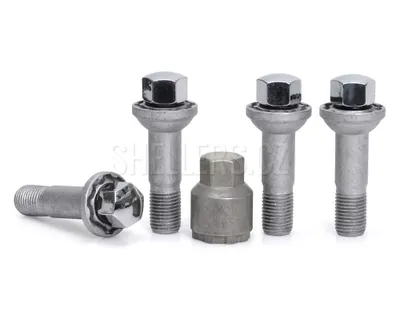 Obrázek produktu pro Pojistné bezpečnostní šrouby M14x1,5x45 kulová R14, MERCEDES, klíč 17, SICUKOSMOS BK545R14
