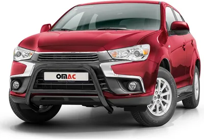 Obrázok produktu pre Ochranná lišta predného nárazníka pre Subishi ASX 2017-2022 ABE steel black