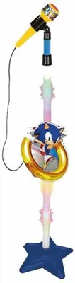 Image de Jouet microphone Sonic debout MP3