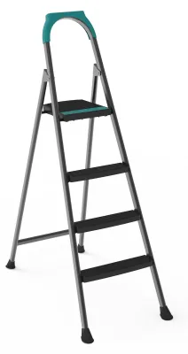 Image de Evila Originals, barre de traction (100% acier) - Noir et turquoise, capacité de charge de 150 kg