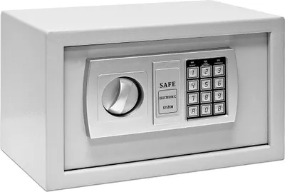 Obrázok produktu pre Digitálny trezor 12x8x8 palcov s elektronickým zámkom a núdzovými kľúčmi