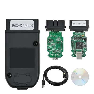 Produktbild von OBD2-Anschluss, STM32F405-Chip, Unterstützung für unbegrenzte VINs, STM32F429, Mehrsprachig