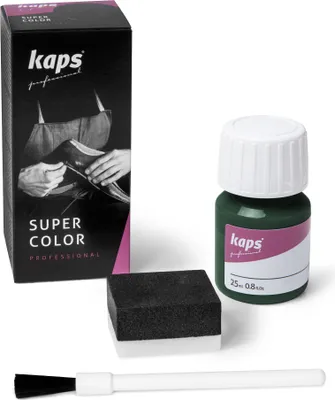 Produktbild von Farbe für Natur- und Kunstleder - Kaps Super Color 25 ml - Grün (113#)
