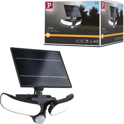 Immagine prodotto di Paulmann Solar LED wallwasher Sonlig Rilevatore di movimento crepuscolare (IR)