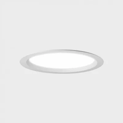 Produktbild von KOHL LIGHTING LIM LACUS Einbauleuchte mit Rahmen-Durchmesser: 225 mm weiß 30 W CRI 80 3000K DALI