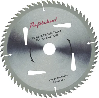 Produktbild von 165 mm Hartmetall-Hartmetall-Sägeblatt 165x20 mm Z60