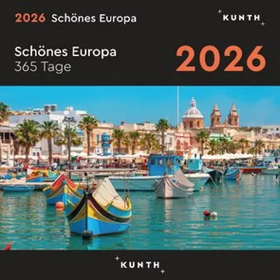 Produktbild von Schönes Europa - KUNTH 365-Tage-Abreißkalender 2026