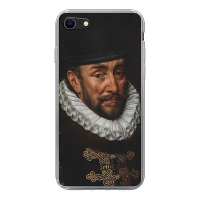 Produktbild von MuchoWow® Handyhülle Schutzhülle Hülle für iPhone SE 2022 Gemälde - Wilhelm von Oranien - Alte Meister Silikon Softcase Handy Hülle - Schutzhülle