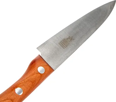 Image de Couteau Herder Windmühlenmesser Petty en acier au carbone, 130 mm, cerisier