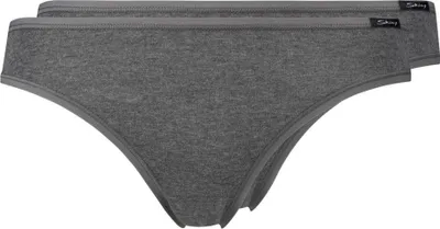 Produktbild von Skiny Damen Rioslip Baumwolle Advantage 2-Pack anthramelange - Größe 40