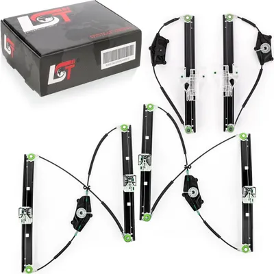 Produktbild von 4x Elektrischer Fensterheber ohne Motor vorne hinten links rechts für AUDI Q5 8R