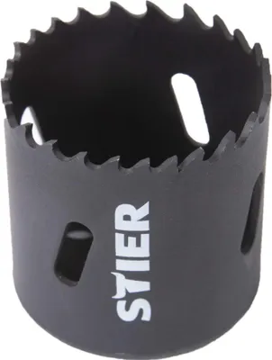 Produktbild von STIER Lochsäge, HSS-Co8, Bimetall, 68 mm, Dosenbohrer, Lochbohrer, HSSE, Bohrkrone 68mm, Lochkreissäge, Steckdosenbohrer, Lochsäge, Kreisschneider, Kreisbohrer