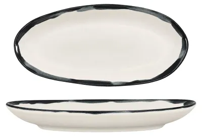 Imagen del producto de Bonna - Plato para servir - Color (Lavis) - Porcelana - 25 x 14 cm (380 cc)