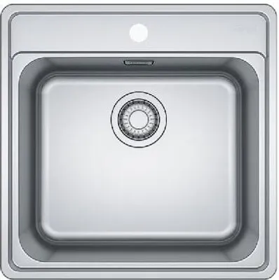 Produktbild von Franke Bell - Spüle BCX 610-51, 51x51 cm, Edelstahl 101.0698.010