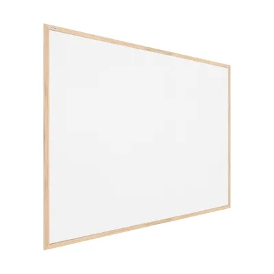 Zdjęcie produktu dla Tablica korkowa biały kolor korka (rama drewniana) 120x90 cm