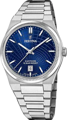 Produktbild von Festina F20051/4 Uhr Herrenuhr Edelstahl Datum silber