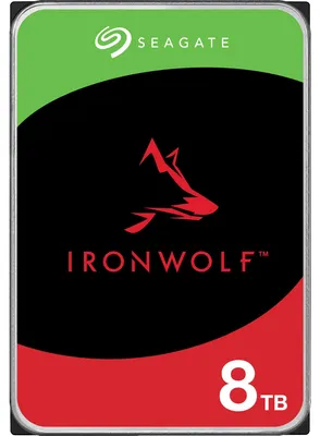 Immagine prodotto di Seagate IronWolf HDD 8TB 3.5" 7200RPM per NAS ST8000VN004