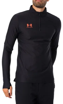 Produktbild von Under Armour Challenger Pro Trainingsjacke mit 1/4-Reißverschluss, Schwarz S