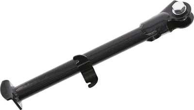 Produktbild von MZ Seitenstütze Mokick SC / TS 50 - für 16 / 16 Zoll Räder - schwarz PPB - zweifache Federeinhängung