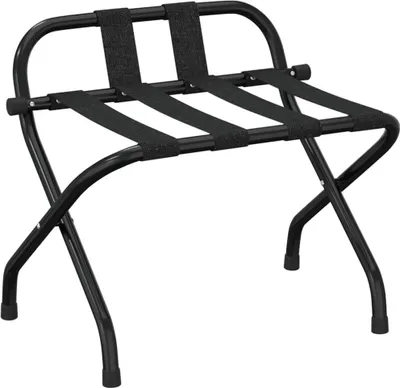 Obrázok produktu pre vidaXL Nosič batožiny s operadlom čierny 56x39x52 cm