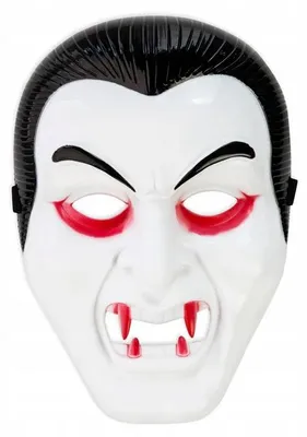 Produktbild von PartyPal Vampir Maske Halloween Dracula 910058