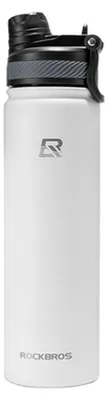 Produktbild von Thermo-Fahrradflasche für Getränke 620 ml - weiß