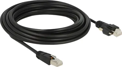Zdjęcie produktu dla DeLOCK 85670, 5 m, Cat6, S/FTP (S-STP), RJ-45, RJ-45, Czarny