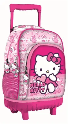 Immagine prodotto di Zaino scuola Premium a forma di unicorno Hello Kitty, dimensione 44 cm