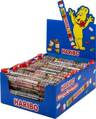 Obrázek produktu pro HARIBO 10003353 HARIBO ROULETTE Fruchtgummi 40 St.