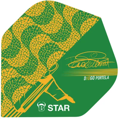 Produktbild von BULL'S B-Star Flights A-Std. Diogo Portela - A-Standard -- 1 Satz