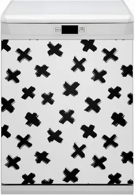 Produktbild von Dekorative Magnetmatte Küche Geschirrspüle 60x70 cm  Magnet für Spülmaschine  - Strichpinsel