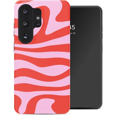 Produktbild von Selencia Vivid Backcover für das Samsung Galaxy S26 Ultra – Dream Swirl Pink