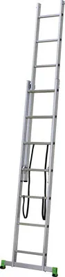 Produktbild von CLASSIK Mehrzweckleiter Anlege-Steh-oder Schiebeleiter Aluminium 2-teilig 2 x 7 Sprossen Arbeitshöhe 3,6 m