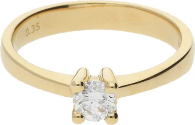 Produktbild von Verlobungsring Gold 585 Brillant JL10-07-0028 JuwelmaLux Größe 54