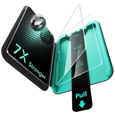 Obrázok produktu pre ESR - Armorite Screen Protector UltraFit Tray ochranné sklo s inštalačným rámikom (2 kusy) pre iPad Pro 11 (2024) / iPad Pro 11 (2025) - transparentné