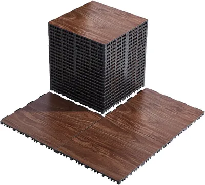 Immagine prodotto di Set di pavimentazione per palestra 25 pezzi Piastrelle puzzle ad incastro in PP+PVC