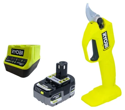Obrázek produktu pro RYOBI RY18SCA akumulátorové nůžky 18 V 25 mm + 1x akumulátor 5,0 Ah + nabíječka