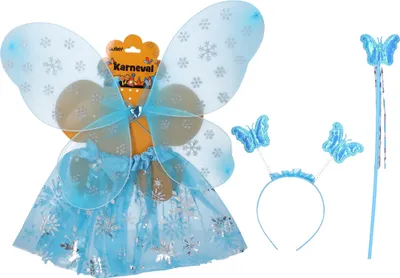 Produktbild von Set Karneval - Fee blau
