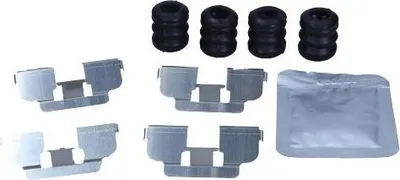 Produktbild von QUICK BRAKE 109-1835 Zubehörsatz Scheibenbremsbelag Vorne für RENAULT TWINGO II (CN0) CLIO II (BB0/1/2, CB0/1/2) MEGANE I (BA0/1) für DACIA SANDERO