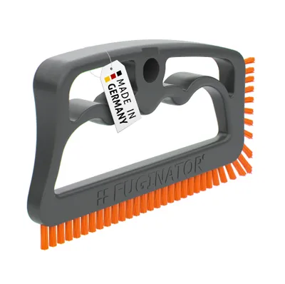 Produktbild von Fugenial FUGINATOR Recycling Fugenbürste grau - orange Borsten 10500010