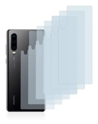 Produktbild von 6x Savvies Schutzfolie für Huawei P30 (Rückseite) Folie Klar