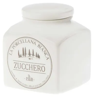 Zdjęcie produktu dla La Porcellana Bianca - Pojemnik na cukier 500 ml Conserva