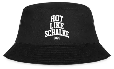 Produktbild von Spreadshirt Hot Like Schalke 2026 Fischerhut, S/M (Caps), Schwarz