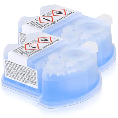Produktbild von 2x Braun Series Ersatzkartuschen mit Reinigungsflüssigkeit ( 170ml )